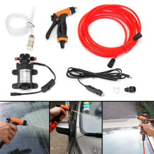 12V Car Washer Water Pump Kit Sprayer Cleaner Hose Van High Pressure