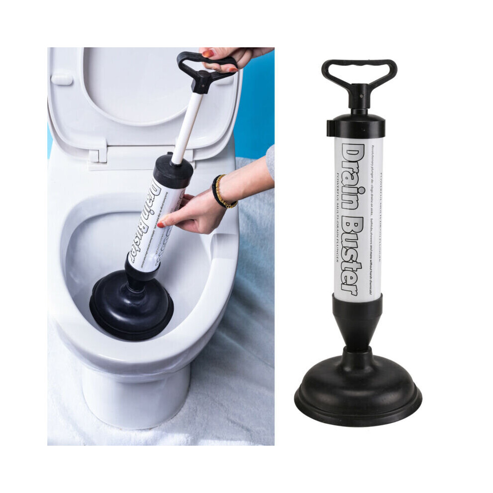 Drain Unblocker Plunger Suction Toilet Sink Shower Pipe Clog Plumbing