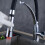 LED Kitchen Taps Pull Out Spray Basin Mixer Sink Tap Chrome Faucet 9