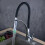 LED Kitchen Taps Pull Out Spray Basin Mixer Sink Tap Chrome Faucet 8