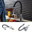 LED Kitchen Taps Pull Out Spray Basin Mixer Sink Tap Chrome Faucet 2