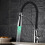 LED Kitchen Taps Pull Out Spray Basin Mixer Sink Tap Chrome Faucet 5