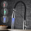 LED Kitchen Taps Pull Out Spray Basin Mixer Sink Tap Chrome Faucet 1