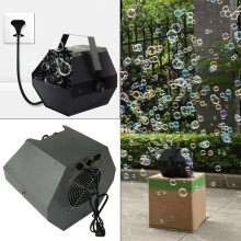 Electric Bubble Blower Machine Maker DJ Disco Club Children Kids Par