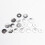 20pcsSugar Paste Clay Extruder Craft Fondant Cake Sculpture Deko Tools 10
