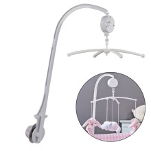 Baby CribHanging Bed Bell Holder DIY Toy Arm Bracket Wind-up Music