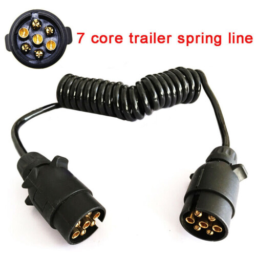 Trailer Light Board Extension Lead 7 Pin Plug Socket Caravn Wire on OnBuy