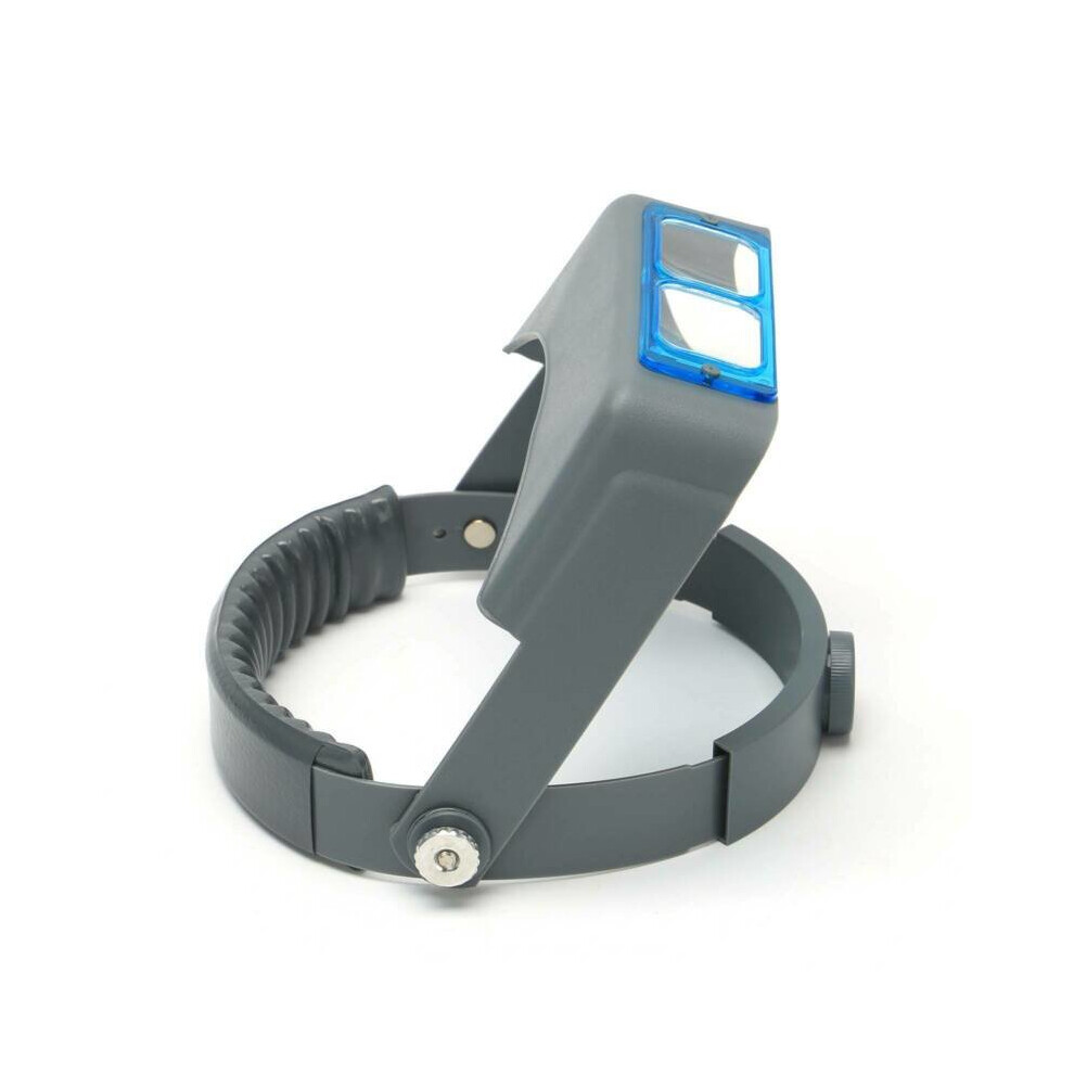 Headband Magnifier Hands Free Magnifying Glass Optivisor 4 Lense