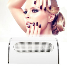 Nail Art Dust Suction Collector 3 Fans Vacuum Cleaner Manicure Suction