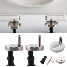 2X Top Fix Toilet Seat Hinge Fittings Quick Release Hinges DIY