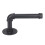 Industrial Rustic Toilet Paper Roll Holder Iron Wall Mounted Pipe 8
