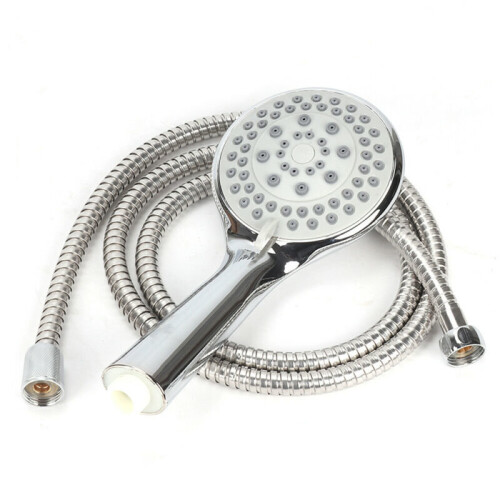 Shower Head Multi Function Chrome Bath With 1.5M Hose UK 1