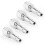 12X Air Line Hose Compressor Fitting Connectors Quick Release Set 1/4 6