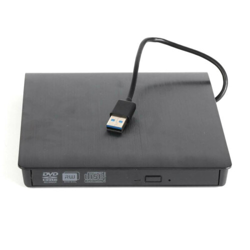 3.0 External DVD-RW Drive Slim RW CD R Burner Copier Reader Rewriter