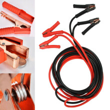 HEAVY DUTY EXTRA 6 METRE TRADE 3000AMP CAR VAN TRUCK LEADS BOOSTER