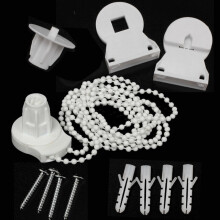 25MM ROLLER BLIND FITTING KIT - BRACKETS AND CHAIN . BLIND SPARE PARTS