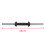 18" Chrome Dumbbell Bars + Spinlock Collars Weight Lifting Gym Set 1" 2