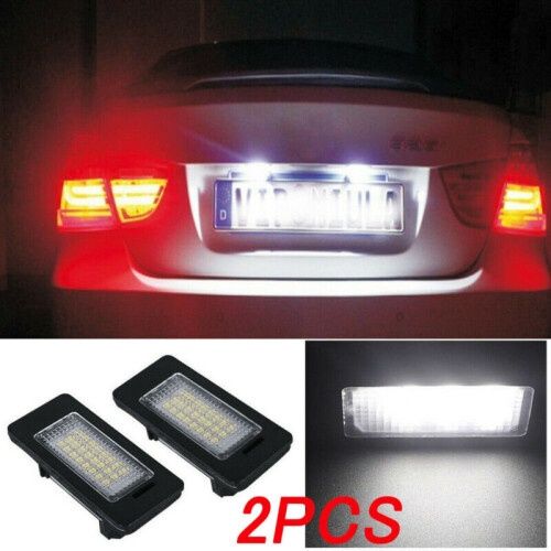 LED License Number Plate Light For BMW E39 E60 E82 E70 E90 E92 X3/5/6