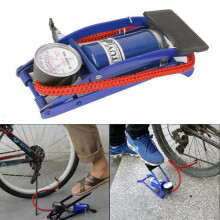 1Barrel Cylinder Air Compress Inflator Foot Pump Van Bicycle Bike Tyre