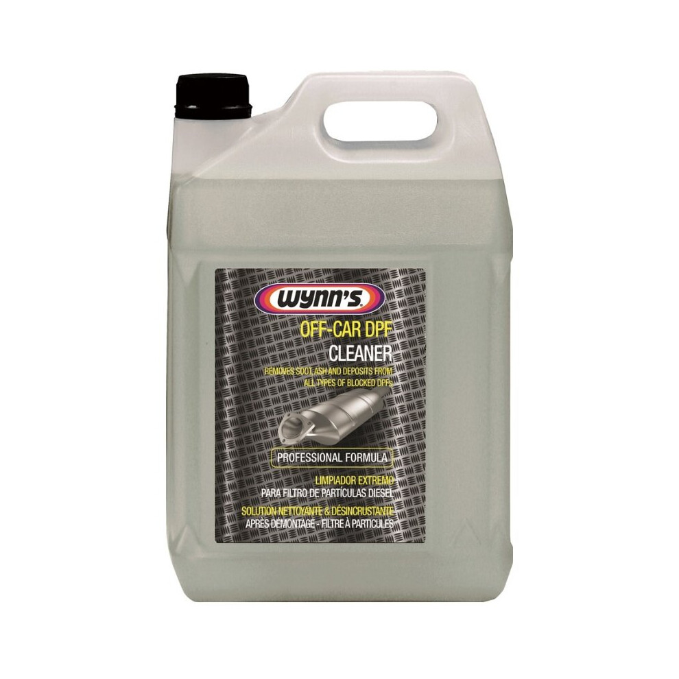 WYNNS Professional Off-Car DPF Cleaner - 5 Litre