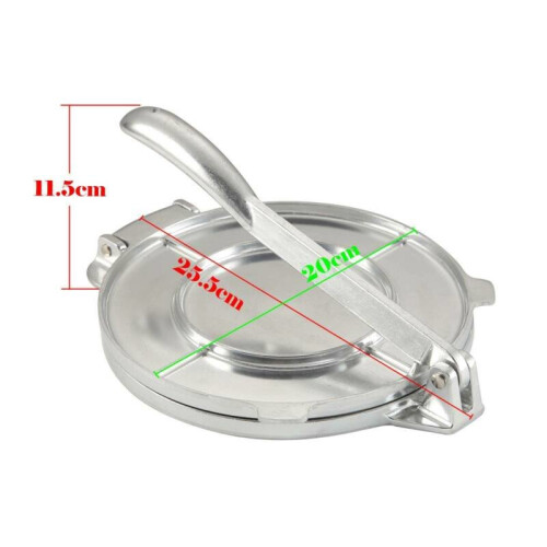 20cm Corn And Flour Tortilla Roti Flatbread Press Maker 2
