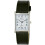 Ravel Men's Classic Rectangular Strap Watch - Black / Silver by Ravel R0120.02.1A 3
