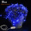 5x 2M 20 LED Copper Wire String Fairy Light Battery Powered Blue For Xmas Decor 1