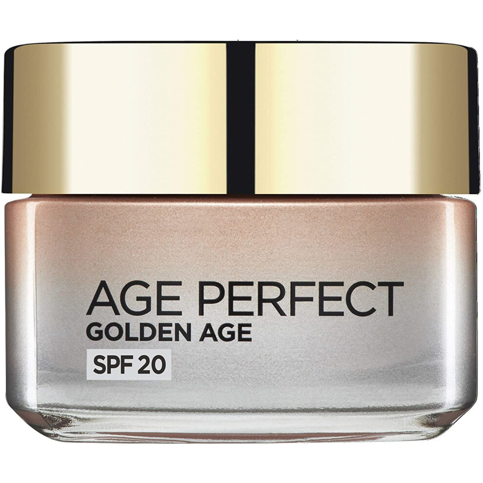 New L’oréal Paris L'oreal Paris Age Perfect Age Day Spf 20, 50 Ml Golden/Cream