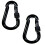 Swing Hammock Tree Hanging Kit Rope Strap Hook Carabiner Fittings 3
