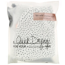 Kitsch, Schnell trocknende Mikrofasertuch für Haare, Mikro-Dot, 1 Stück