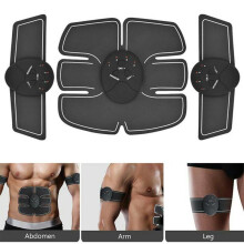 Smart EMS Fitness Belt Abs Muscle Toning Trainer Stimulator Kit Men Women