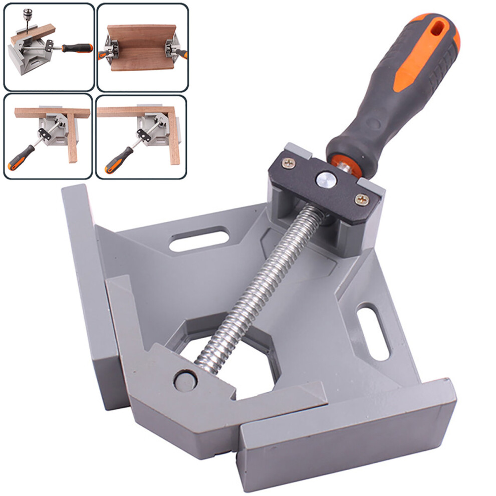 (1Pcs) 90 Degree Right Angle Clamp Woodworking Corner Clamp Vice Grip Wood Welding Tool 762540107167