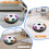 Παιδικά παιχνίδια Hover Soccer Ball Set 2 Goals Ποδόσφαιρο Δίσκος ποδοσφαίρου Παιχνίδι LED Light 3