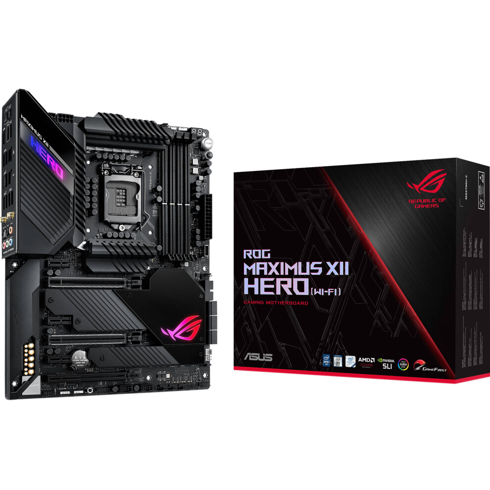 ASUS Republic of Gamers Maximus XII Hero LGA 1200 ATX Motherboard (Wi-Fi)