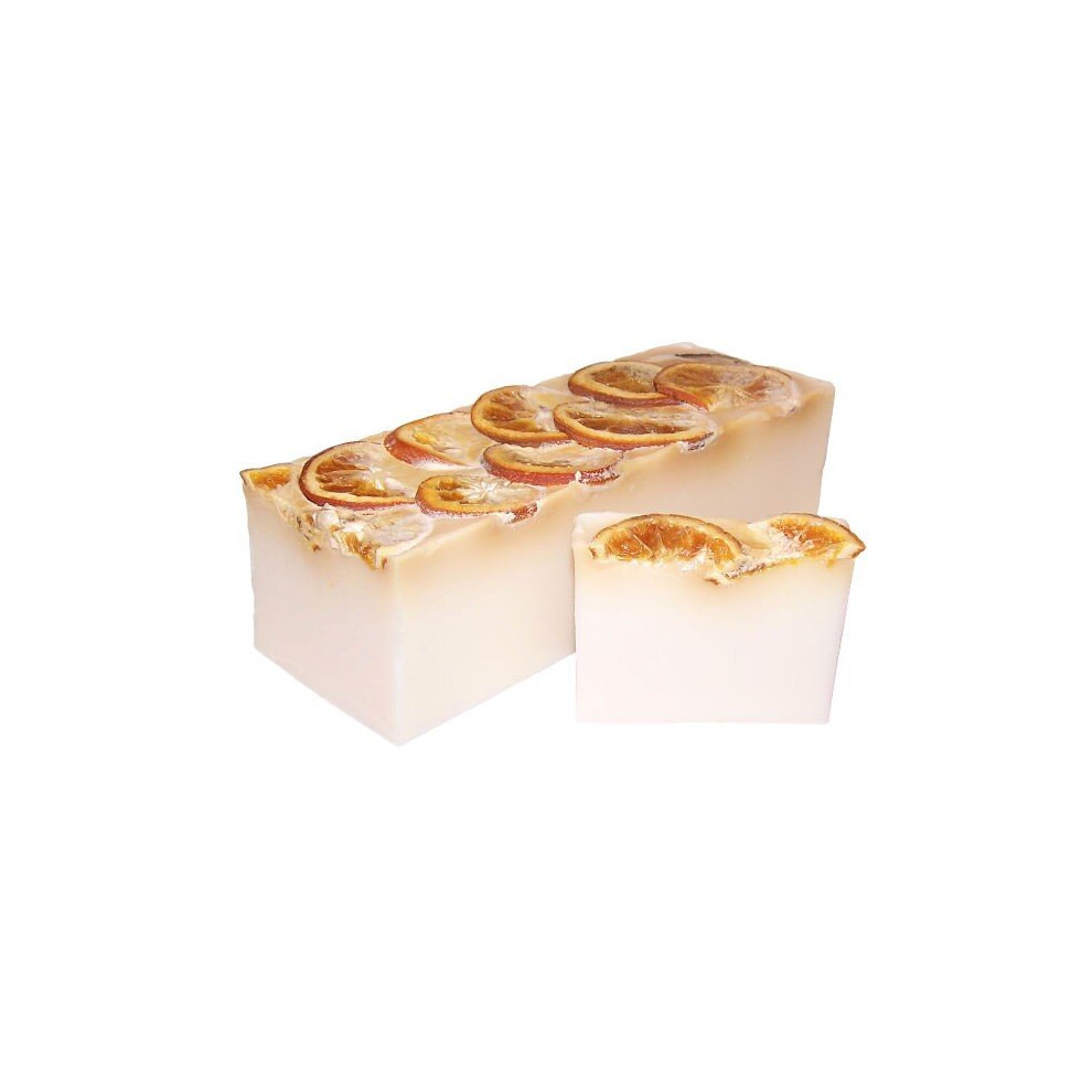 Ancient Wisdom Orange Handmade Soap Loaf "Slice Of Sunshine" - 1.35Kg