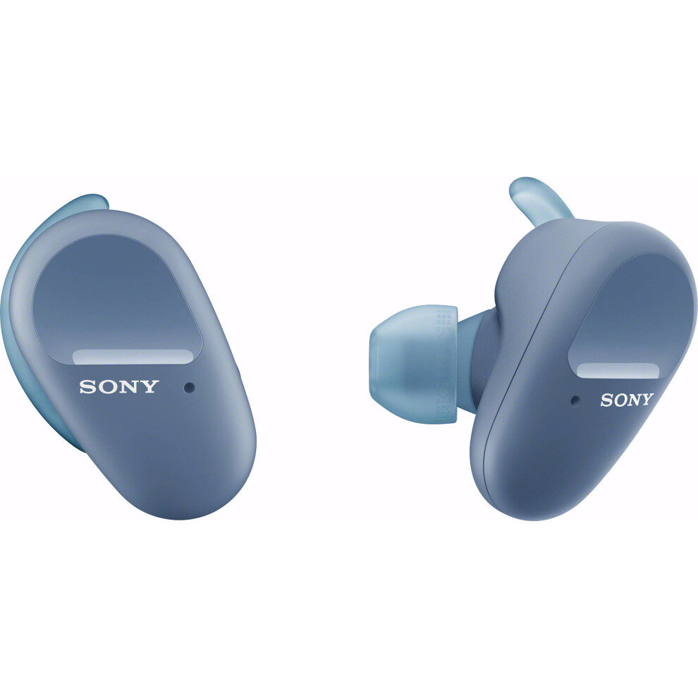 Sony WF-SP800N Noise-Canceling True Wireless In-Ear Sport Headphones (Blue)