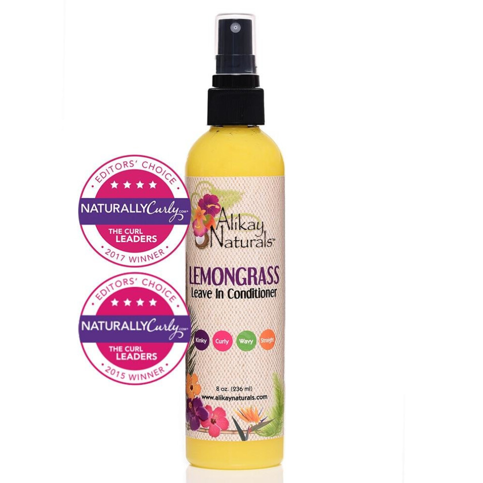 Alikay Naturals Lemongrass Leave In Conditioner 8oz