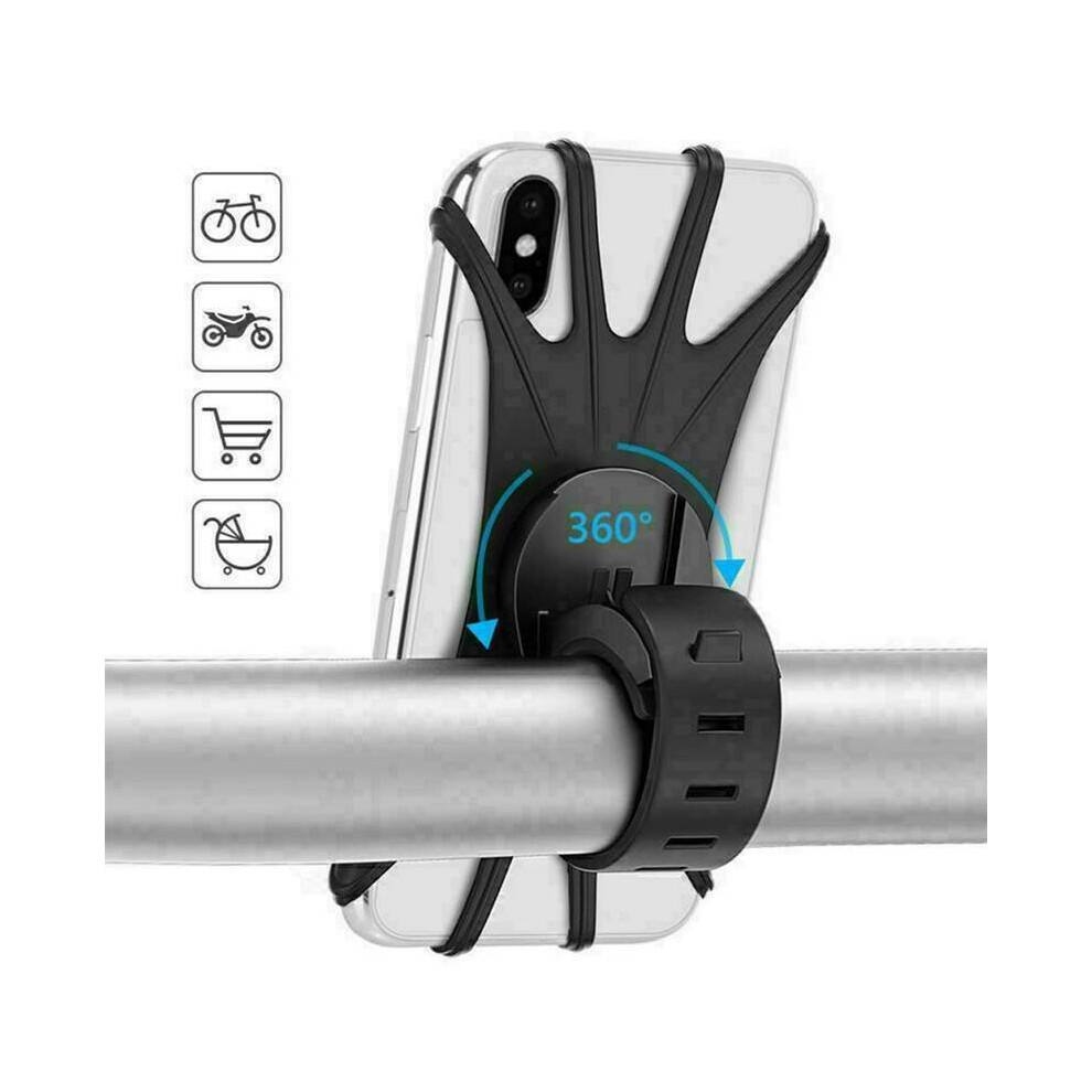 Bicycle Motor Bike Phone Mount Holder Mountain Road Bike Handlebar Bracket 762540137225