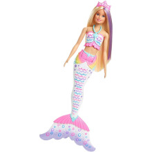 Barbie Dreamtopia Colour Magic Doll | Crayola Barbie Mermaid Doll