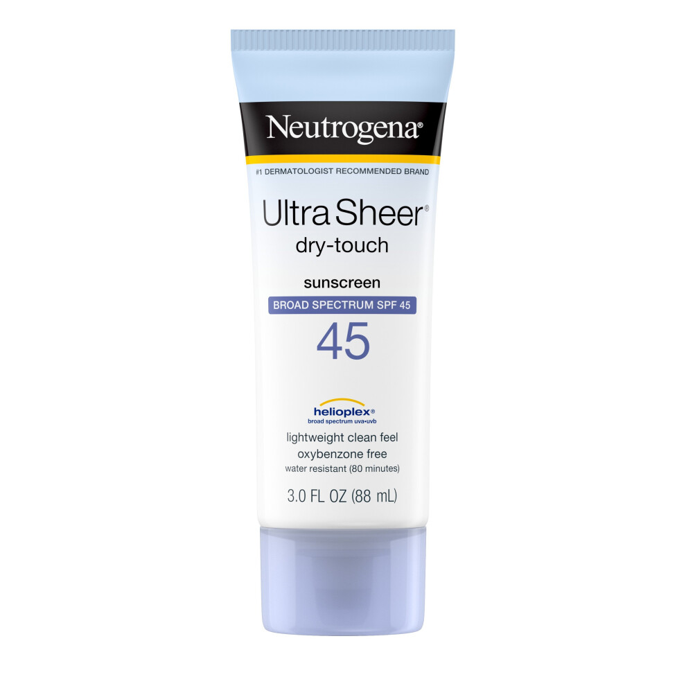 Neutrogena Ultra Sheer Dry-Touch SPF 45 Sunscreen Lotion, 88 ml