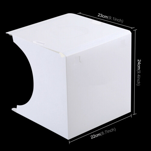 Mini Box Light Room Photo Studio Photography Lighting Tent Kit Backdrop Cube 2