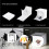 Mini Box Light Room Photo Studio Photography Lighting Tent Kit Backdrop Cube 5