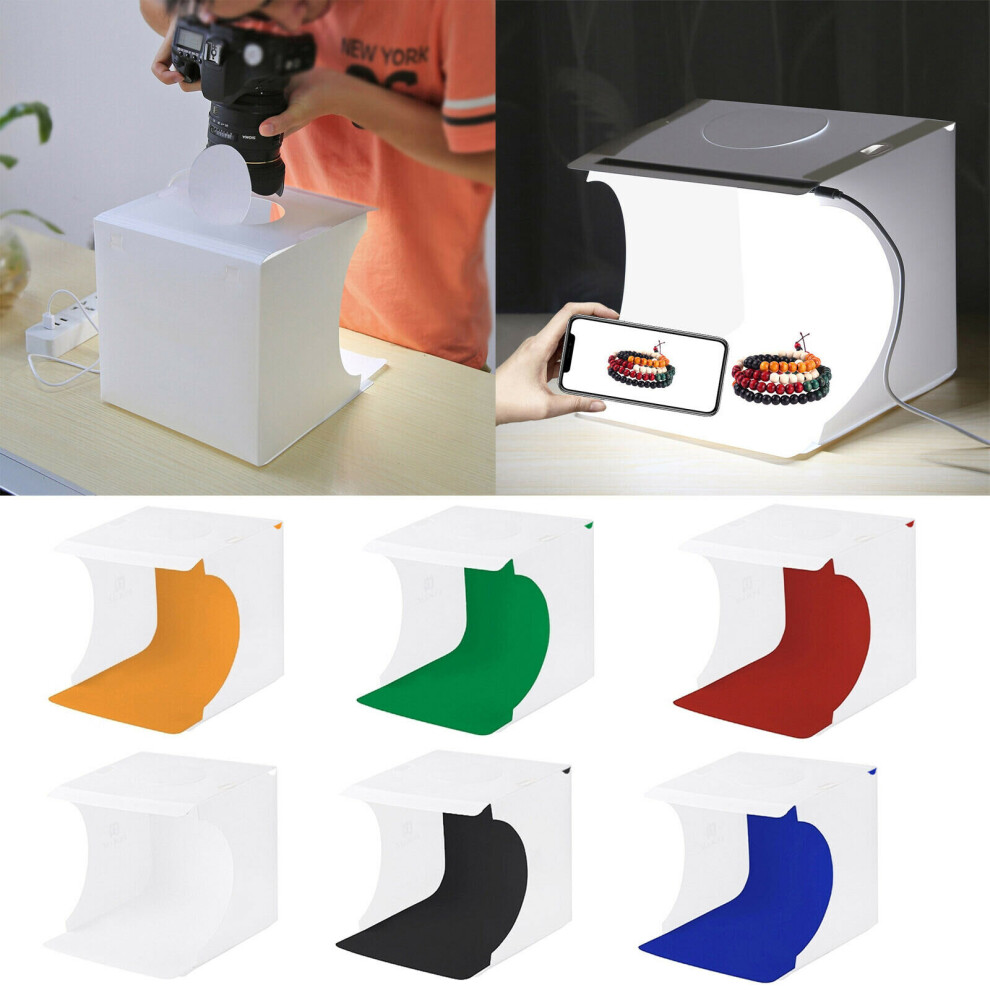 Mini Box Room Photo Studio Photography Ing Tent Kit Backdrop Cube Light 783902179820