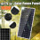 100W 18V Monocrystalline Solar power Panel for 12V Battery Charger 1
