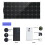 100W 18V Monocrystalline Solar power Panel for 12V Battery Charger 4