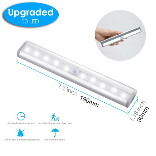 Ranpo Luz LED para armario con sensor de movimiento 1