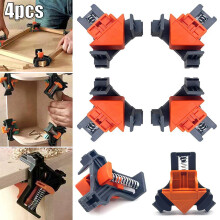 Right Angle Clip 4PCS 90 Degree Clamps Corner Holder Woodworking Tool