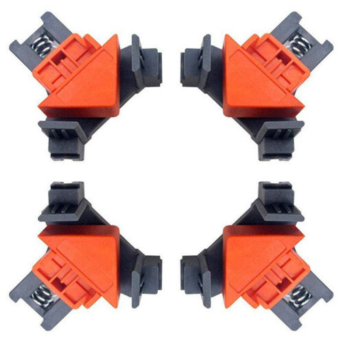 Right Angle Clip 4PCS 90 Degree Clamps Corner Holder Woodworking Tool 1