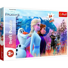 Trefl Jigsaw Puzzle Floor Childrens Kids Educational Toy Activity Learning Game 24 Maxi Disney Frozen 2 Magical Journey