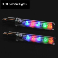 LED Bike Bicycle Wheel Tire Valve Cap Spoke Neon Light Lamp Accessories